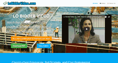 Desktop Screenshot of lobiddervideo.com